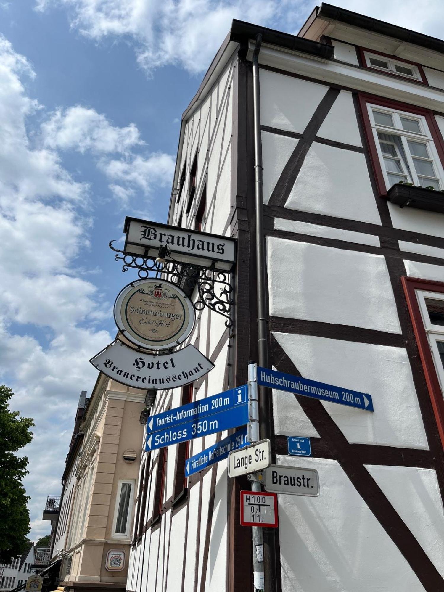 Hotel Brauhaus Bueckeburg Exterior photo